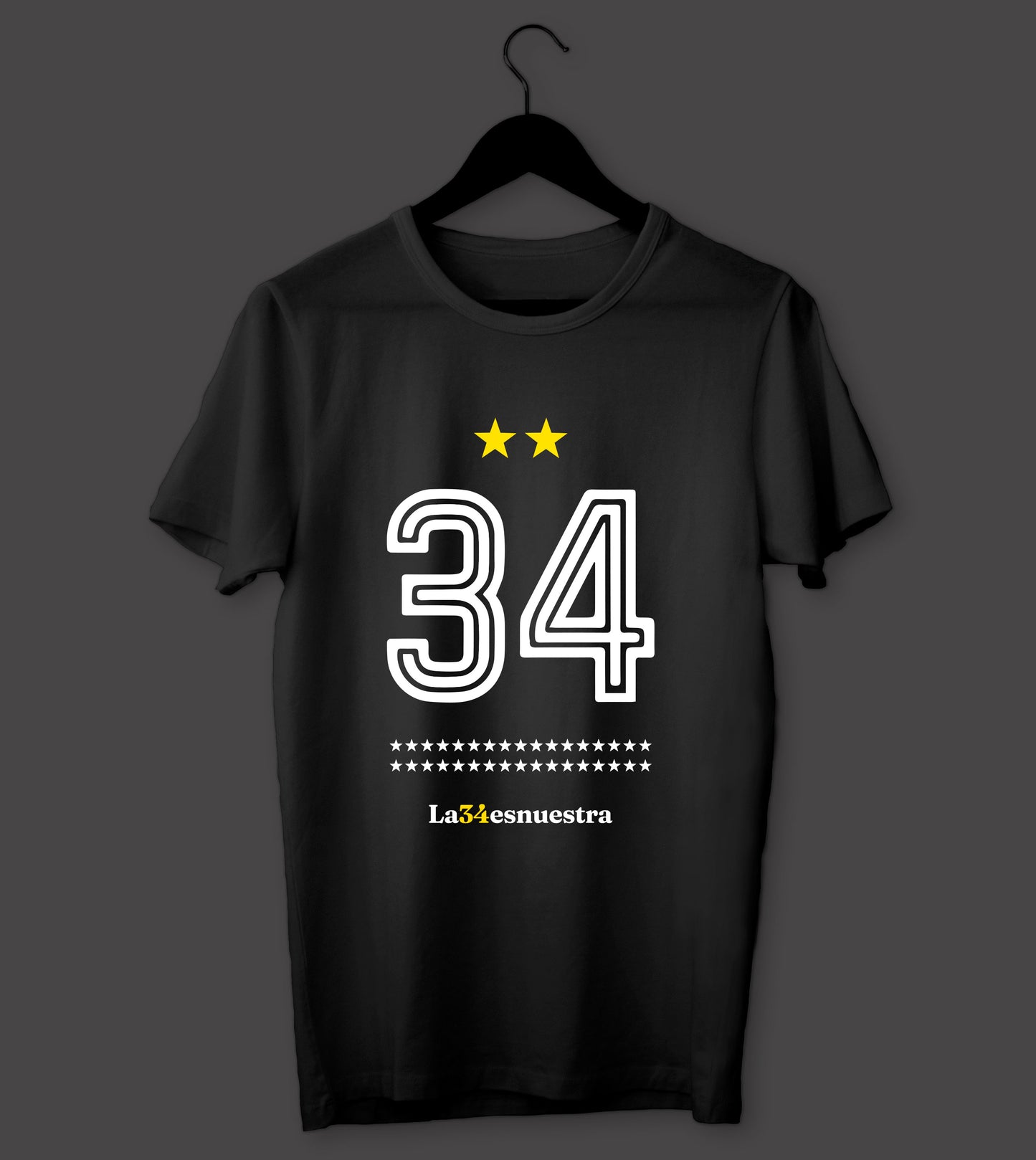 Polera Colo Colo/ 34 Campeón / 34 copas