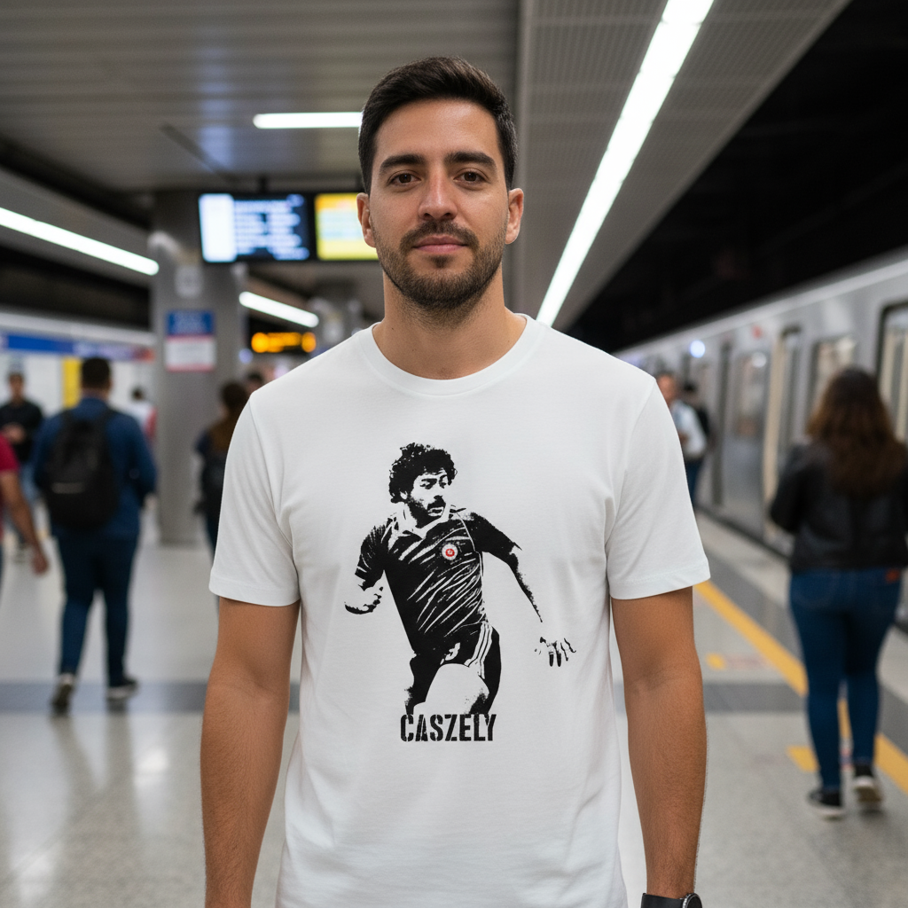 Polera Caszely / Profesión Ídolo