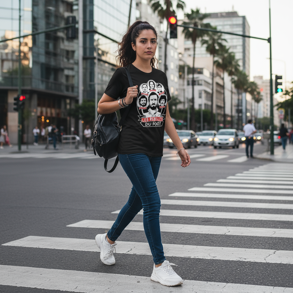 Polera Los Rebeldes del fútbol