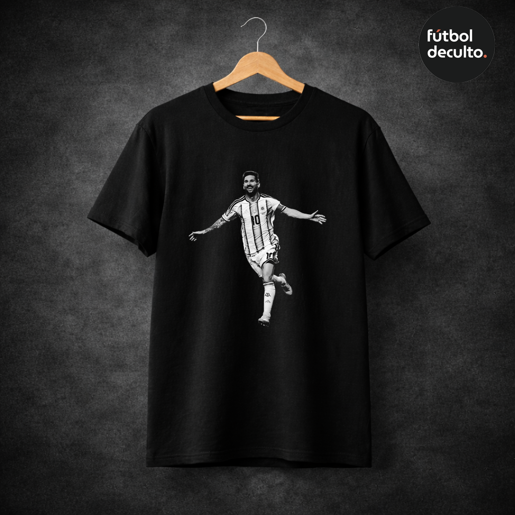 Polera Messi Eterno / Copa del Mundo
