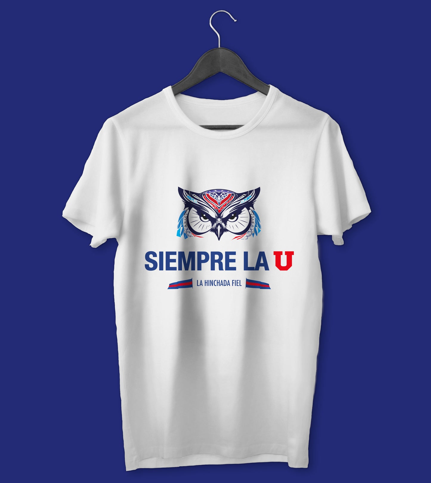 Polera Universidad de Chile / Hinchada fiel