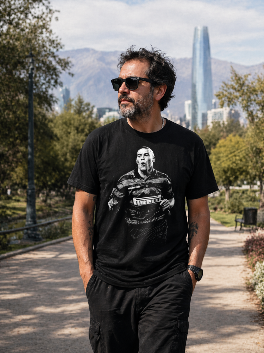 Polera Ronaldo Campeón Copa Uefa