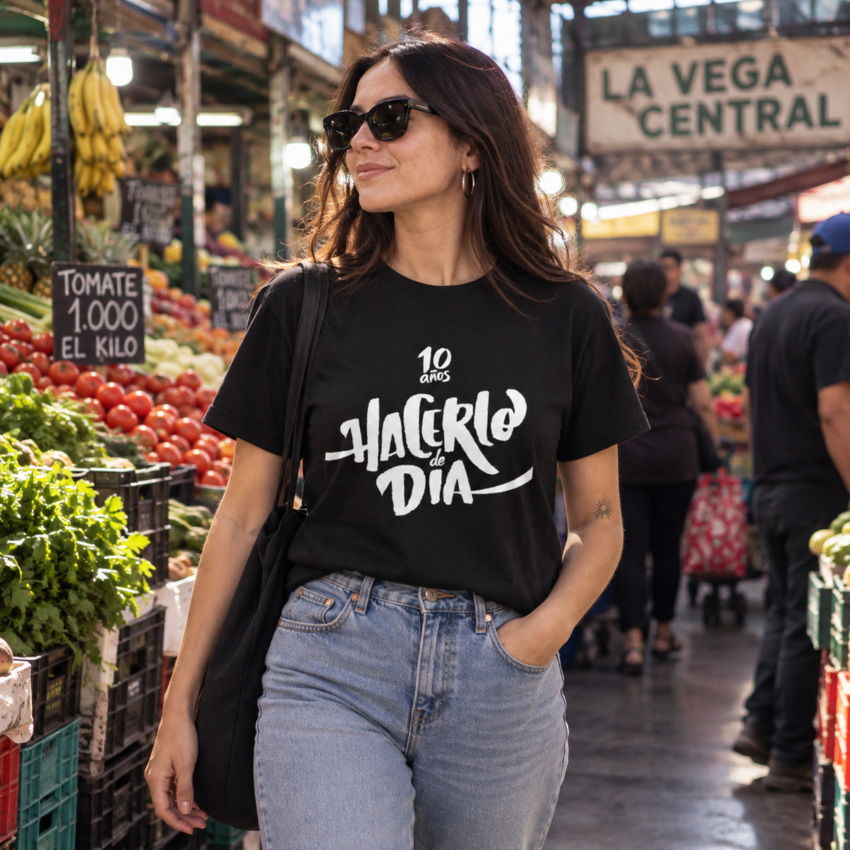 Polera Moral Distrída  / Hacerlo de día 10 años