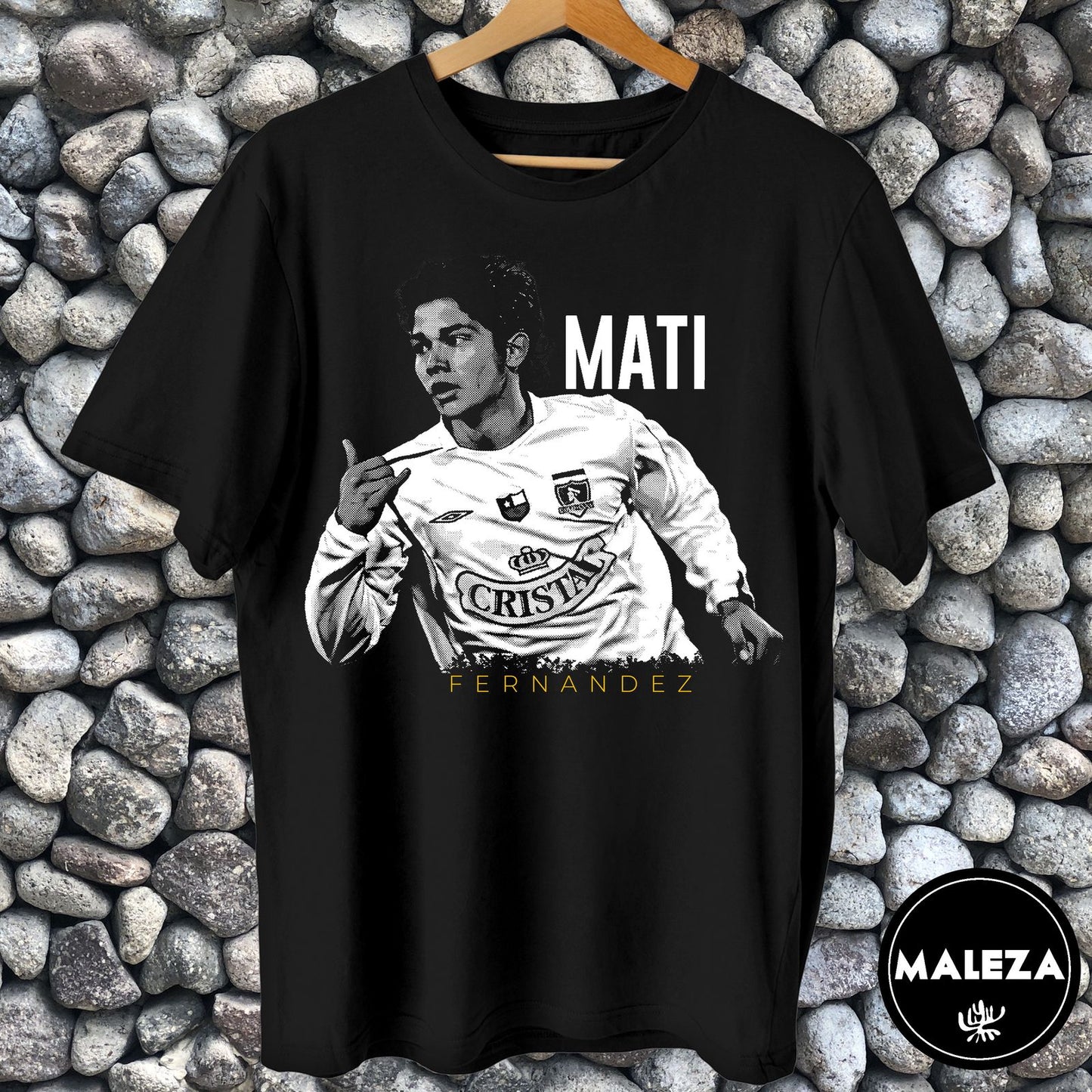 Polera Matías Fernández / El 14 de los blancos es un crack