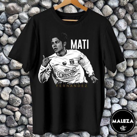 Polera Matías Fernández / El 14 de los blancos es un crack